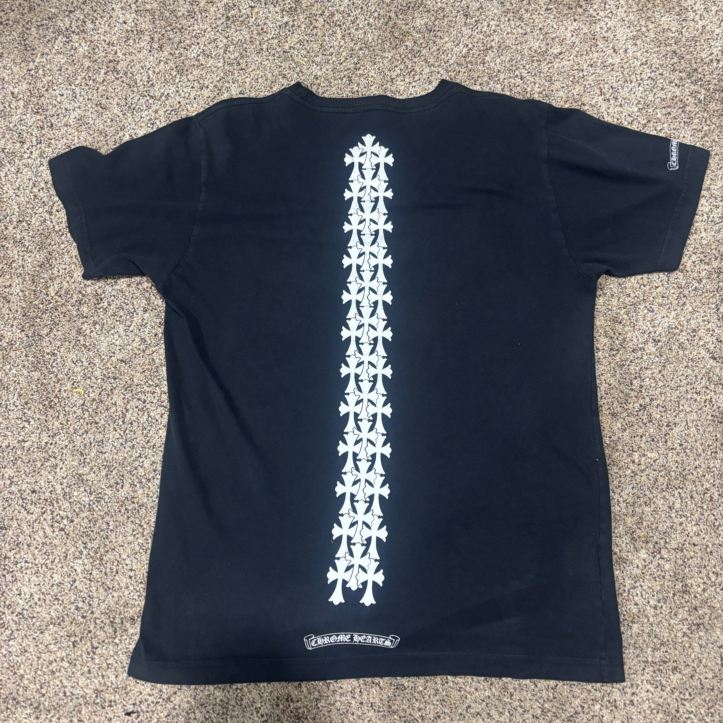 Chrome hearts cross spine tee