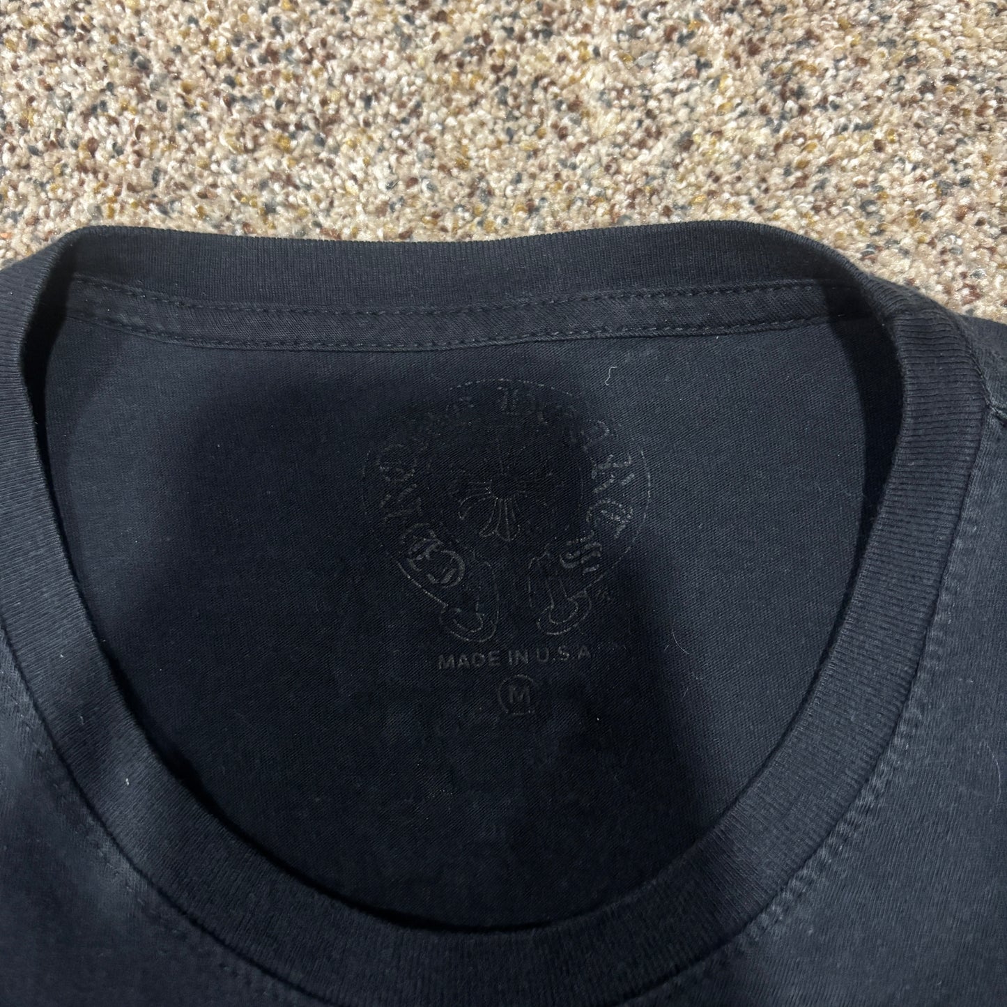 Chrome hearts cross spine tee