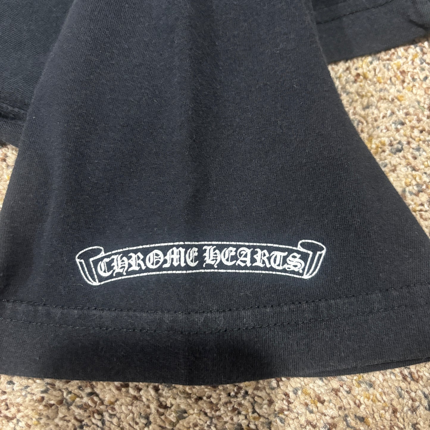 Chrome hearts cross spine tee